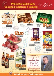 akční leták COOP 26.9.2012-2.10.2012