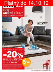 akční leták XXXLutz 1.10.2012-14.10.2012
