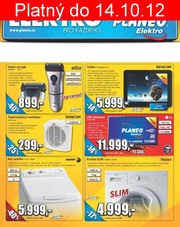 akční leták Planeo Elektro 1.10.2012-14.10.2012