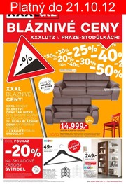 akční leták XXXLutz 8.10.2012-21.10.2012