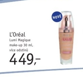 L´Oréal Lumi Magique make up