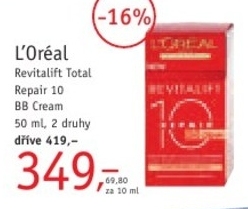 L´Oréal Revitalift Total Repair 10, BB Cream