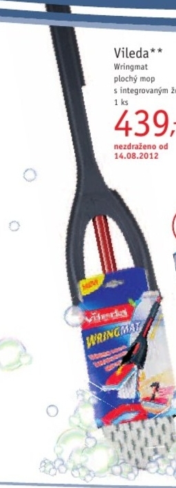 Vileda Wringmat, plochý mop