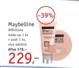 Maybelline Affinitone make up a pudr