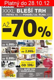 akční leták XXXLutz 15.10.2012-28.10.2012