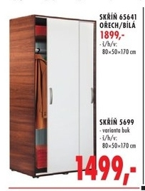 Skříň, posuvné dveře/buk