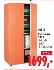 Skříň, policová