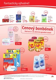akční leták dm drogerie 17.10.2012-17.11.2012