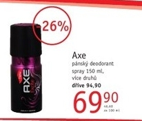 Pánský deodorant Axe