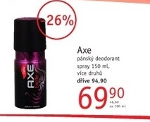 Axe pánský deodorant spray
