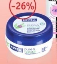 Nivea Pure Nature, zpevňující tělový krém