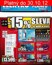 akční leták Planeo Elektro 17.10.2012-30.10.2012