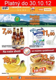 akční leták COOP 24.10.2012-30.10.2012