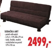 Art, sedačka