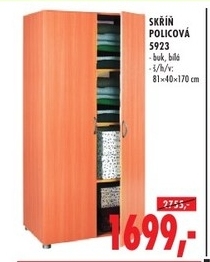 Skříň policová