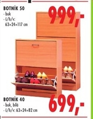Botník, 2 velikosti
