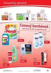 akční leták dm drogerie 19.12.2012-19.4.2013