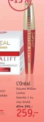 L´Oreál Volume Million Lashes, řasenka