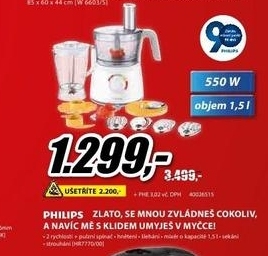 Kuchyňský robot PHILIPS 