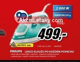 Elektrická žehlička PHILIPS 2000W 