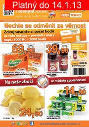 akční leták COOP 1.1.2013-14.1.2013