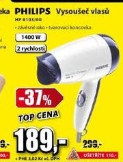 vysoušeč vlasů PHILIPS 1400 W