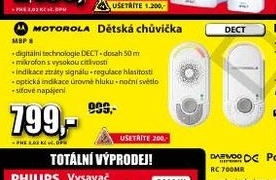 dětské chůvička MOTOROLA DEC 