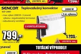 teplovzdušné topidlo SENCOR