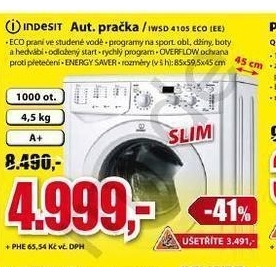 automatická pračka INDESIT IWSD 4105