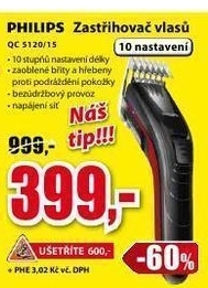 zastřihovač vlasů PHILIPS QC5120/15 