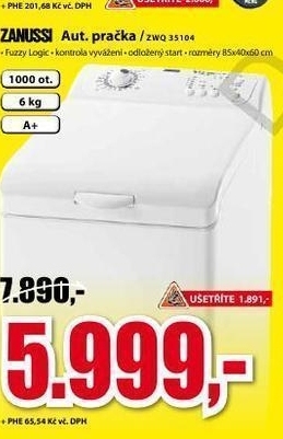 automatická pračka ZAMUSSI ZWQ35104 