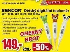 detský digitální teploměr SENCOR