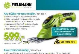 aku nůžky na keře FIELDMANN