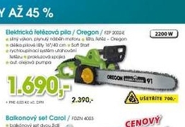 elektrická řetězová pila FIELDMANN Oregon