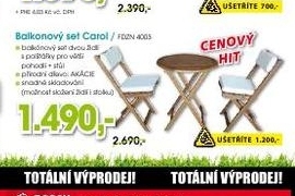FIELDMANN balkonový set 
