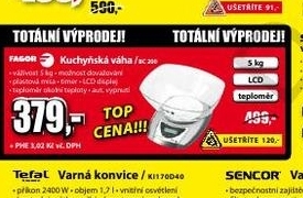 kuchyňská váha  FAGOR do 5 kg