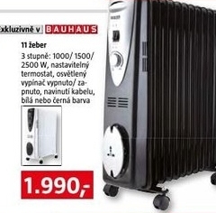 elektrický radiátor 11 žeber 