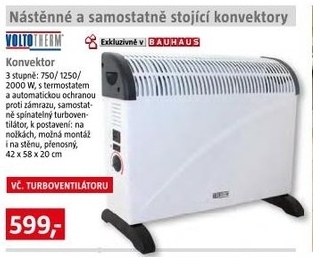 elektrický konvertor VOLTO THERM 2000W