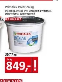 malířský nátěr PRIMALEX Polar 