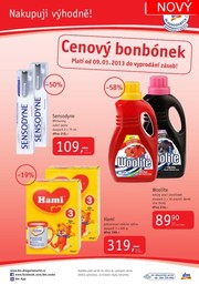 akční leták dm drogerie 11.1.2013-31.1.2013
