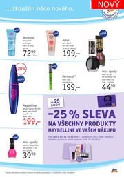 akční leták dm drogerie 11.1.2013-31.1.2013