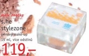 S.he Stylezone, pěnový make up