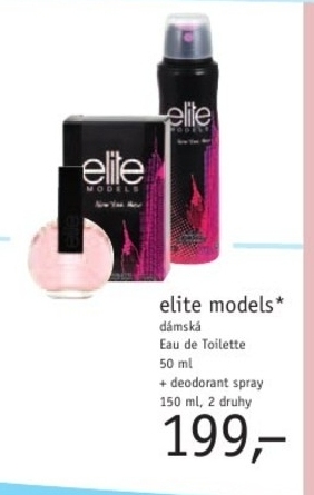 Elite models, Eau de Toilette