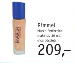Rimmel Match Perfection, make up