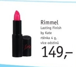 Rimmel Lasting Finish by Kate, rtěnka