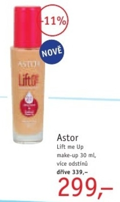 Astor Lift me Up, make up