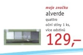 Alverde quattro, oční stíny
