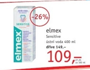 Elmex Sensitive, ústní voda
