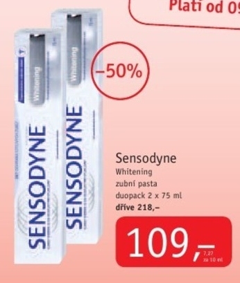 Sensodyne Whitening, zubní pasta