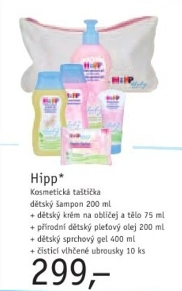 Hipp, kosmetická taštička